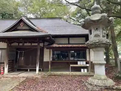 中村八幡宮の本殿・本堂