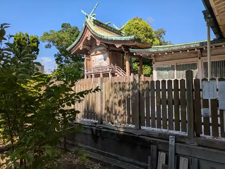 大江神社の本殿・本堂