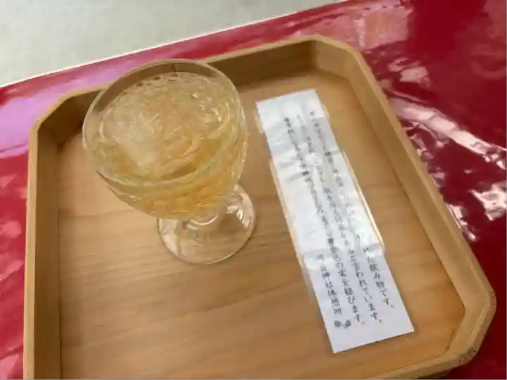 河合神社(鴨川合坐小社宅神社)の食事