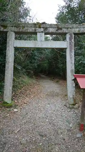 中山神社の鳥居