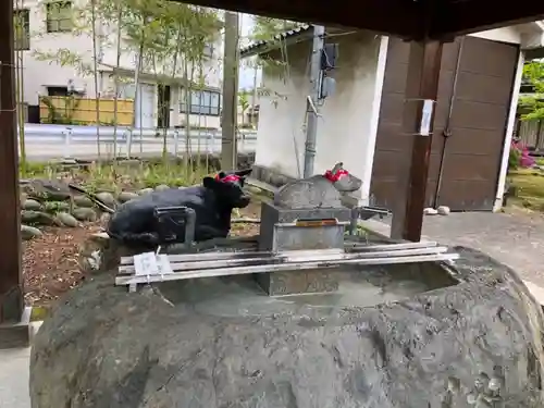 於保多神社の手水舎