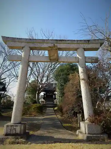 境香取神社の鳥居