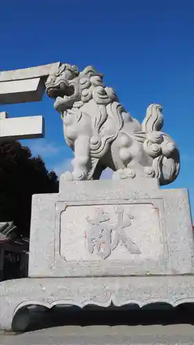 浅間神社の狛犬