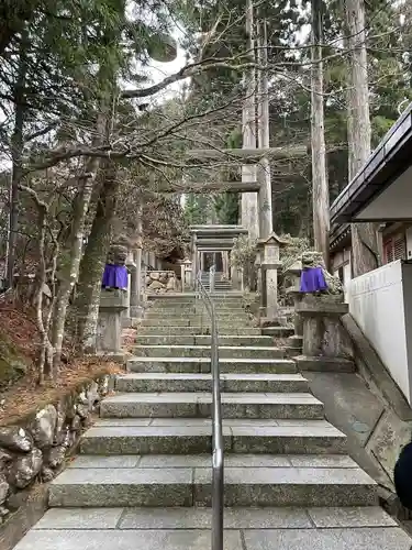 立里荒神社の鳥居