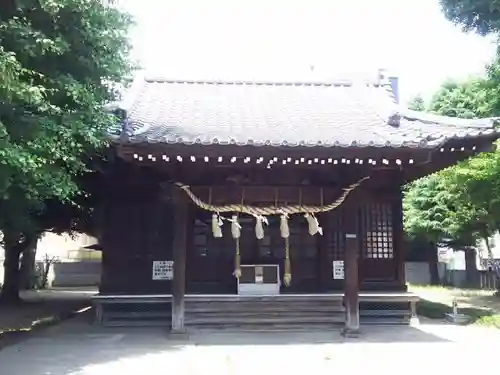 竹塚神社の本殿・本堂