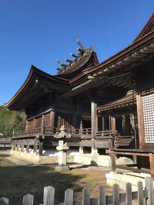 中山神社の本殿・本堂