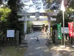 忍　諏訪神社・東照宮　の鳥居