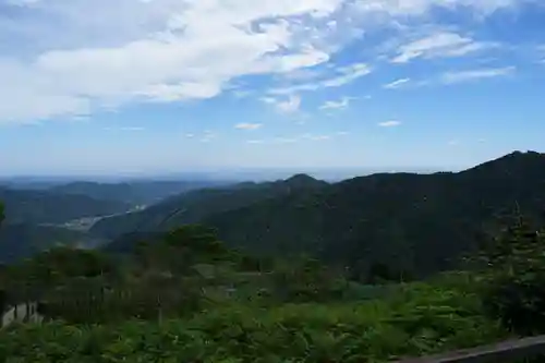 武蔵御嶽神社の景色