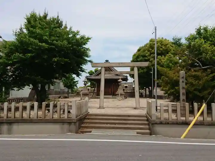 稲荷社(南柴田稲荷社)の鳥居