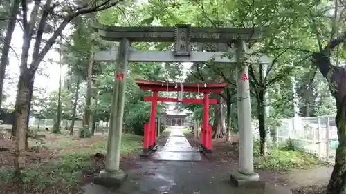 八幡社の鳥居