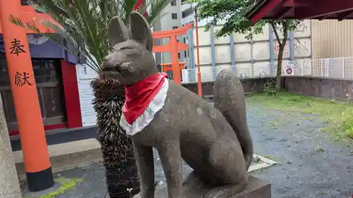 内畑稲荷神社の狛犬