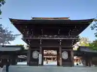 寒川神社の山門・神門