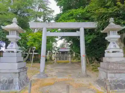 淺井神社（浅井町）の鳥居