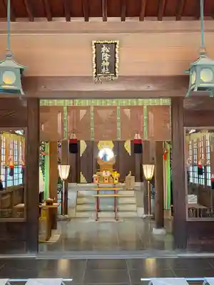 松陰神社の本殿・本堂