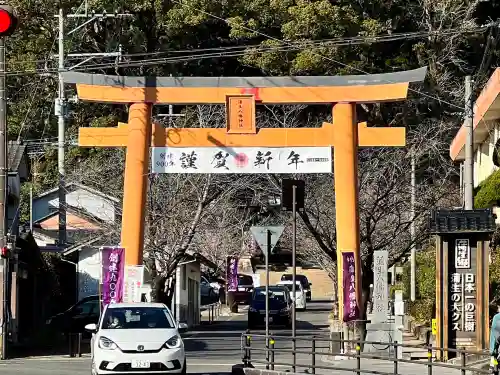 蒲生八幡神社の鳥居