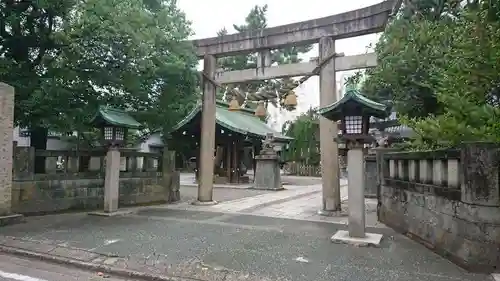 安江八幡宮の鳥居