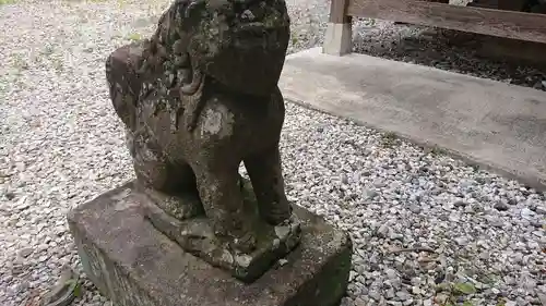 網戸神社の狛犬