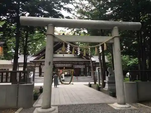 新琴似神社の鳥居