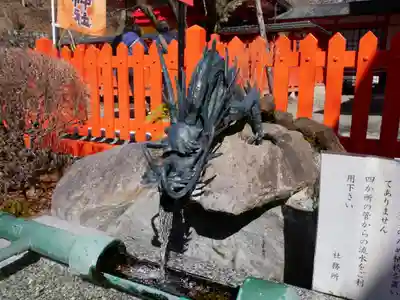 金櫻神社の手水舎