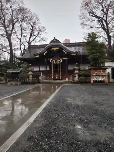 安積國造神社の本殿