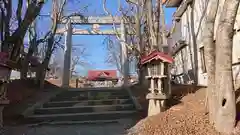 釧路一之宮 厳島神社の鳥居