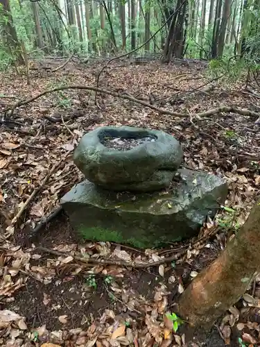 神社（名称不明）の手水舎