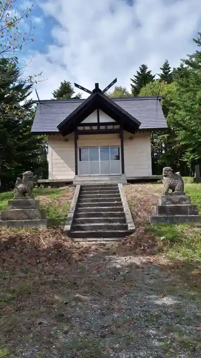 材木澤神社の本殿