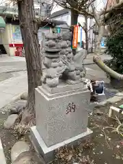 矢先稲荷神社の狛犬