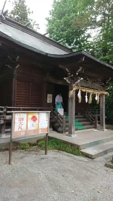 御嶽神社の本殿