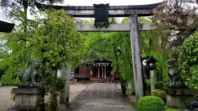 三輪坐恵比須神社の鳥居