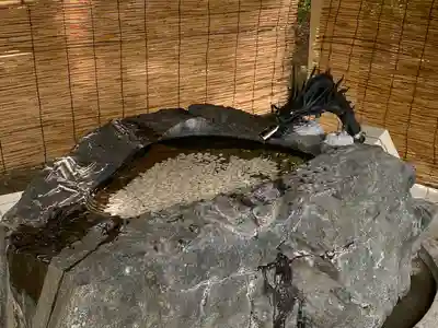 厚別神社の手水舎