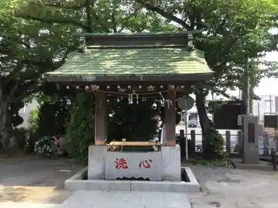 奥戸天祖神社の手水舎