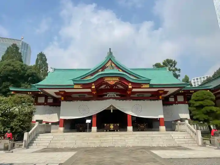 日枝神社の本殿・本堂