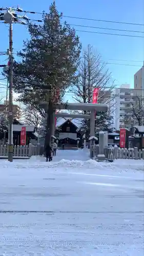 北海道神宮頓宮の鳥居