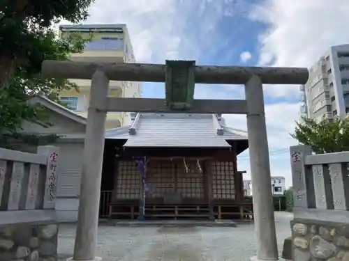 山神社の鳥居