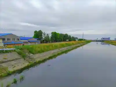 神明社(新茶屋)の周辺