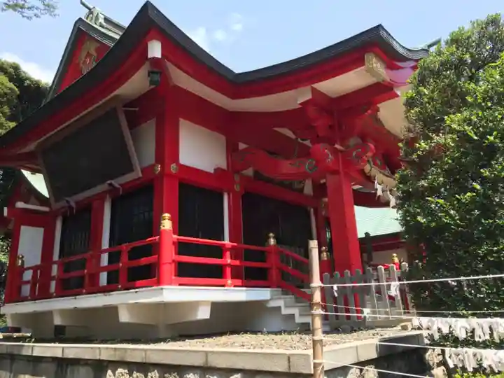 森浅間神社の本殿・本堂