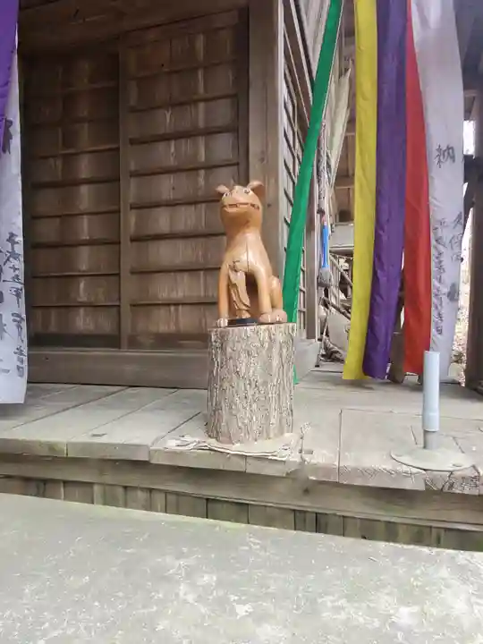 釜山神社の狛犬