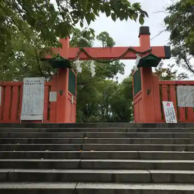 難波大社 生國魂神社の山門・神門
