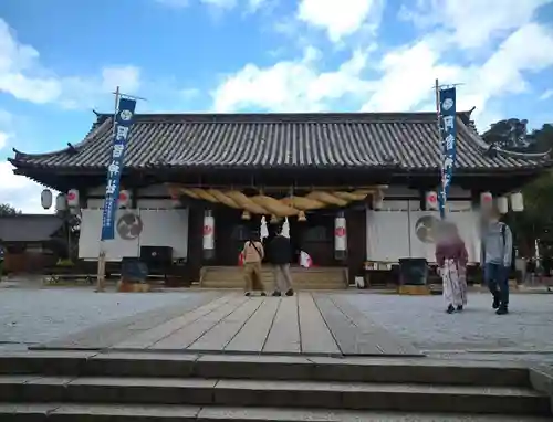 阿智神社の本殿