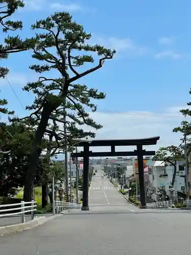 函館八幡宮の鳥居