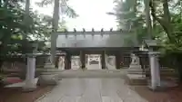 帯廣神社の山門・神門