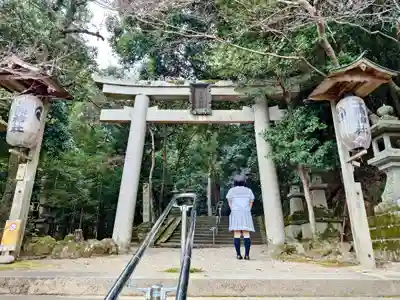 等彌神社の鳥居