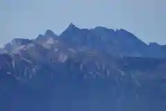 雄山神社峰本社の景色