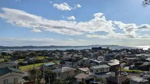 那古寺の景色