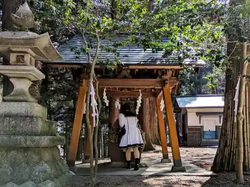 八幡宮の手水舎