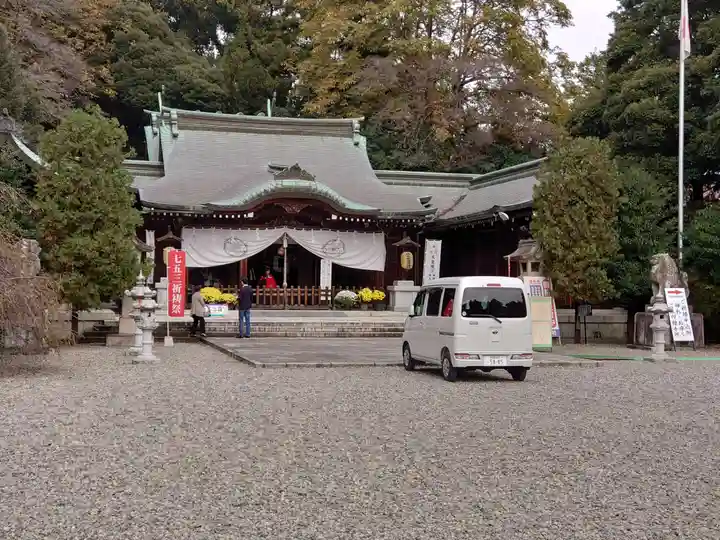 栃木縣護國神社の本殿・本堂