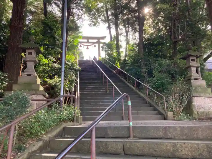 狭山八幡神社の鳥居