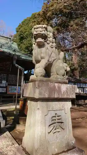 野木神社の狛犬