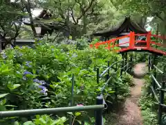 藤森神社の庭園